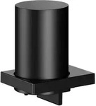 Keuco EDITION 11 Black Selection Seifenspender mit mattiertem St&uuml;lpglas,
