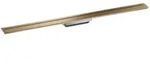 AXOR Drain Fertigset Duschrinne 100 cm, Duschabl&auml;ufe, brushed bronze