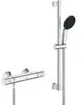 GROHE Precision Start Thermostat-Brausebatterie 1/2" mit Brausegarnitur 60 cm,