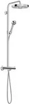 AXOR One Duschsystem mit Aufputz-Thermostat und Kopfbrause 280 1jet EcoSmart,