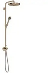 AXOR One Duschsystem mit Unterputz-Thermostat und Kopfbrause 280 1jet, Badarmaturen,
