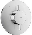 AXOR One Mischer Unterputz f&uuml;r 2 Verbaucher, mit runder Rosette, Badarmaturen,...