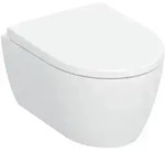 Geberit iCon Wand-WC Tiefsp&uuml;ler Set, verk&uuml;rzte Ausladung, TurboFlush, mit WC-Sitz,