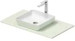 Duravit Sivida Waschtisch mit Konsole 88 x 50 cm, Badm&ouml;bel, 268018FH00,...