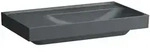 LAUFEN MEDA Waschtisch 80 x 46 cm, ohne Hahnloch und &Uuml;berlauf, Ablage links,