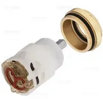 Dornbracht Ersatzkartusche &Oslash; 3,8 x 6,6 cm wei&szlig; 9015050100090, Ersatzteile,