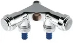 GROHE Eggemann Original WAS Doppelventil Einfach DN 15, Badarmaturen, 41020000, chrom