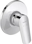 Duravit No. 1 Einhebel-Brausemischer Unterputz mit Grundk&ouml;rper, Badarmaturen,