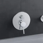 Duravit Circle Einhebelmischer Unterputz Set, Badarmaturen, CE4210008010, chrom