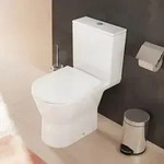 hansgrohe EluPura Original S Stand-WC f&uuml;r aufgesetzten Sp&uuml;lkasten 640 mit