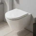 Duravit D-Code WC-Set wandh&auml;ngend 54 cm, Badkeramik, 49030900B2, wei&szlig; hochglanz