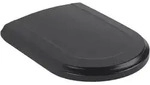 Villeroy & Boch Hommage WC-Sitz mit Soft-Close, Badkeramik, 8809S6R7, pure black