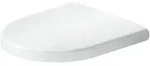 Duravit Universal WC-Sitz D-shaped mit Absenkautomatik, Badkeramik, 0024190000, wei&szlig;