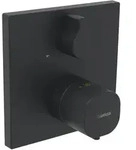 Hansa HANSALIVING Thermostat-Wannen-Funktionseinheit, eckige Rosette, Badarmaturen,