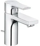 Kludi ZENTA SL Waschtisch-Einhandmischer 10 cm mit Ablaufgarnitur, Badarmaturen,
