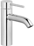 Kludi BOZZ Waschtisch-Einhandmischer 100 mit Push Open Ablaufventil, Badarmaturen,
