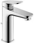 Duravit Wave Einhebel-Waschtischarmatur M mit Zugstangen-Ablaufgarnitur,