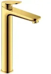 Duravit Wave Einhebel-Waschtischarmatur XL ohne Ablaufgarnitur, Badarmaturen, gold