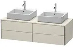 Duravit XSquare Waschtischunterbau f&uuml;r Konsole wandh&auml;ngend 140 cm, mit 4