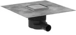 hansgrohe RainDrain Brilliance Komplettset Punktablauf 10/10 cm r&uuml;ckseitig