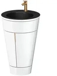 Duravit Starck 1 c-bonded Waschtisch mit Unterschrank bodenstehend, 2 T&uuml;ren und