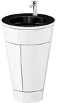 Duravit Starck 1 c-bonded Waschtisch mit Unterschrank bodenstehend, 2 T&uuml;ren und
