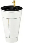 Duravit Starck 1 c-bonded Waschtisch mit Unterschrank bodenstehend, 2 T&uuml;ren,