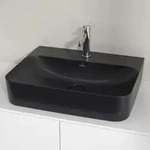 Villeroy & Boch Finion Waschtisch 60 cm mit 1 Hahnloch, mit ViFlow &Uuml;berlauf,