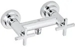 Kludi NOVA FONTE Classic Brausearmatur Aufputz, Badarmaturen, 207100520, chrom