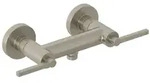 Kludi NOVA FONTE Puristic Zweigriff-Brausearmatur, Badarmaturen, 20710N515, stainless