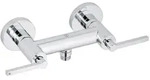 Kludi NOVA FONTE Puristic Zweigriff-Brausearmatur, Badarmaturen, 207100515,...