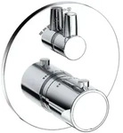 Kludi ZENTA SL Unterputz Brause-Thermostatarmatur, Badarmaturen, 388850545, chrom