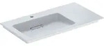 Geberit ONE M&ouml;belwaschtisch 90 cm, Abgang horizontal, 1 Hahnloch, ohne &Uuml;berlauf,