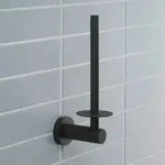 Duravit D-Code Reserverollenhalter, Accessoires, 0099154600, schwarz matt