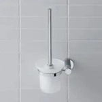 Duravit D-Code B&uuml;rstengarnitur Art. 0099271000 bei MEGABAD, Accessoires, chrom