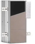 Emco asis plus WC-Modul - Unterputzmodell 15,4 x 33,2 cm, T&uuml;ranschlag links,