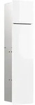 emco asis pure WC-Modul 73 cm - Unterputz, Glasfront, Anschlag rechts, Accessoires,