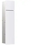 Emco asis pure WC-Modul 73 cm - Unterputz, Glasfront, Anschlag links,...
