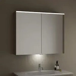 burgbad Eqio Spiegelschrank mit LED-Aufsatzleuchte und...