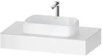 Duravit Collection One Konsolen mit Ausschnitt mittig 100 x 55 cm, Badm&ouml;bel,