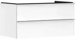 hansgrohe Xelu Q Waschtischunterschrank f&uuml;r Konsole 98 x 48,5 cm, 2 Schubk&auml;sten,