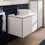 hansgrohe Xilesa E Waschtischunterschrank 78 cm mit 1 Auszug f&uuml;r Konsole mit