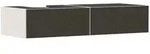 hansgrohe Xevolos E Waschtischunterschrank 137 x 27,5 cm mit 2 Schubk&auml;sten f&uuml;r