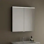 burgbad Eqio Spiegelschrank mit LED-Aufsatzleuchte 80 cm SPGS080-F2009,...