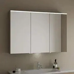 burgbad Eqio Spiegelschrank mit LED-Aufsatzleuchte und...