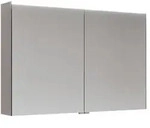 burgbad Fiumo 2.0 Spiegelschrank 100,6 cm mit LED-Aufsatzleuchte, 2 Spiegelt&uuml;ren,
