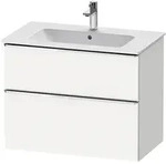 Duravit D-Neo Waschtischunterbau f&uuml;r Becken mittig 81 x 62,5 cm, 2 Ausz&uuml;ge, Griff