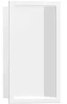 hansgrohe XtraStoris Original Wandnischen-Einbaubox mit Rahmen 15 x 7 x 30 cm,