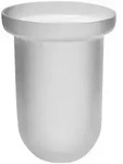 Emco Ersatz-B&uuml;rstenglas 471500090, Ersatzteile, satiniert
