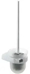 Bravat Metasoft WC-Wandgarnitur mit Tropfschale aus satiniertem Glas,...
